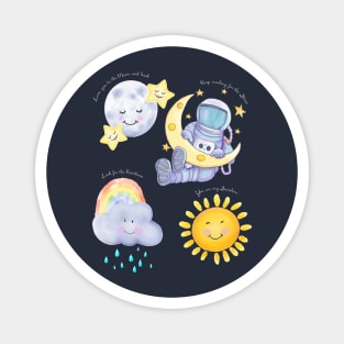 Spaceman with Love Magnet